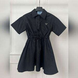 Prada Black Short Sleeve Dress